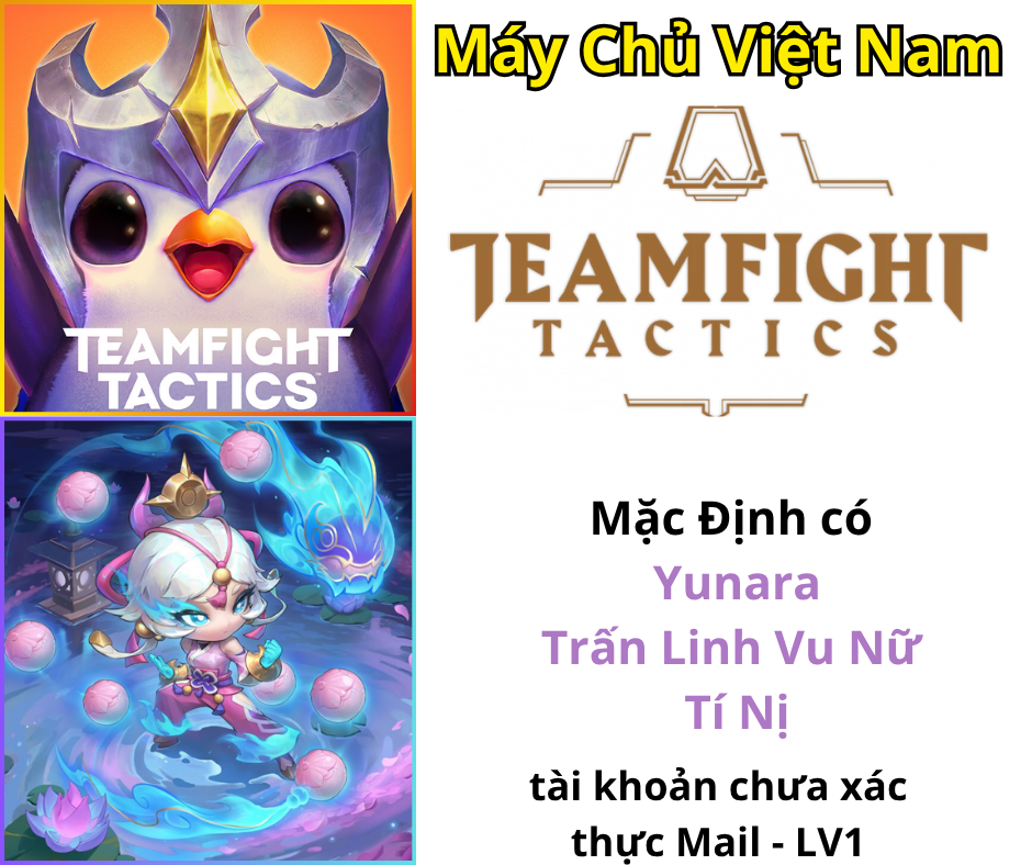 [VN] TFT Yunara Trấn Linh Vu Nữ Tí Nị
